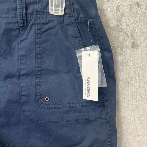 Sonoma Dark Blue Women's Cargo Shorts - Picture 4 of 7